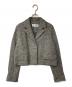 MaxMara（マックスマーラ）の古着「アルパカ混ウールショートジャケット」｜グレー