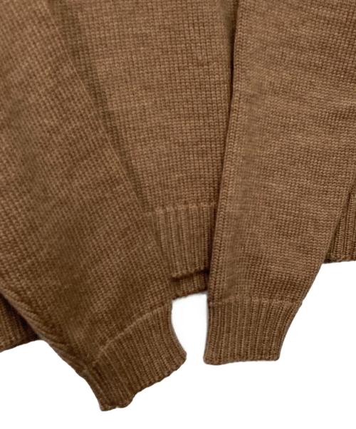 Zanone（ザノーネ）Zanone (ザノーネ) タートルネックニット イタリア製 ブラウン サイズ:46の古着・服飾アイテム