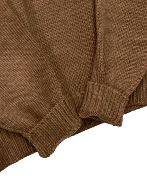 Zanone（ザノーネ）Zanone (ザノーネ) タートルネックニット イタリア製 ブラウン サイズ:46の古着・服飾アイテム