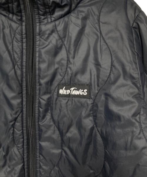 WILD THINGS（ワイルドシングス）WILD THINGS (ワイルドシングス) リバーシブルプリマロフトジャケット ブラック×グレー サイズ:XSの古着・服飾アイテム