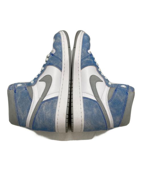 NIKE（ナイキ）NIKE (ナイキ) Air Jordan 1 High OG ブルー×ホワイト サイズ:UK7/EUR41/cm26/BR39.5の古着・服飾アイテム