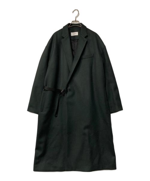 THE RERACS（ザ リラクス）THE RERACS (ザ リラクス) LOOSE CHESTERFIELD COAT グリーン サイズ:48の古着・服飾アイテム