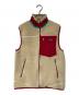 Patagonia（パタゴニア）の古着「CLASSIC RETRO-X VEST」｜ベージュ×レッド