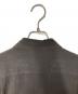 中古・古着 ISSEY MIYAKE MEN (イッセイミヤケメン) シルクコットンストライプデザインシャツ グレー サイズ:L：15000円