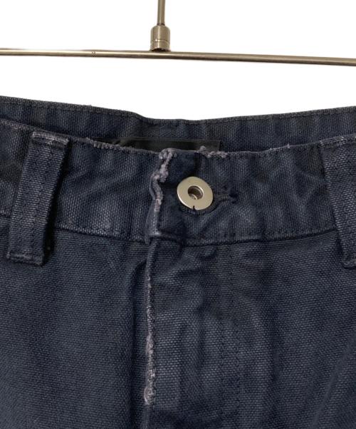 Vuja De（ヴジャデ）VUJA DE (ヴジャデ) ダメージ加工 ダブルニーペインターパンツ ネイビー サイズ:Sの古着・服飾アイテム