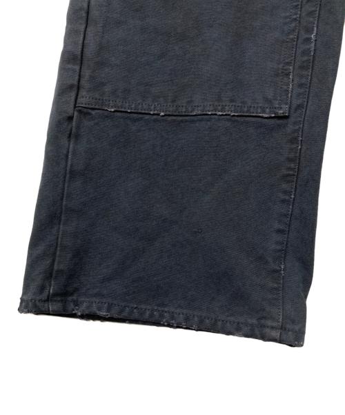 Vuja De（ヴジャデ）VUJA DE (ヴジャデ) ダメージ加工 ダブルニーペインターパンツ ネイビー サイズ:Sの古着・服飾アイテム
