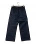 VUJA DE (ヴジャデ) ダメージ加工 ダブルニーペインターパンツ ネイビー サイズ:S：30000円