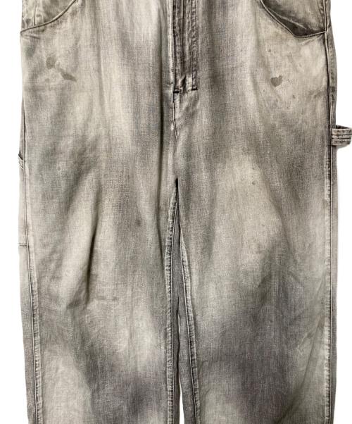 ANCELLM（アンセルム）ANCELLM (アンセルム) AGING PAINTER PANTS グレー サイズ:1の古着・服飾アイテム