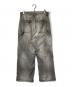ANCELLM (アンセルム) AGING PAINTER PANTS グレー サイズ:1：23000円