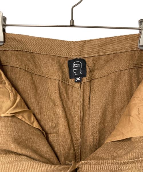 BRAIN DEAD（ブレインデッド）BRAIN DEAD (ブレインデッド) ブル デニム ダブルニー ユーティリティ パンツ ブラウン サイズ:W30の古着・服飾アイテム