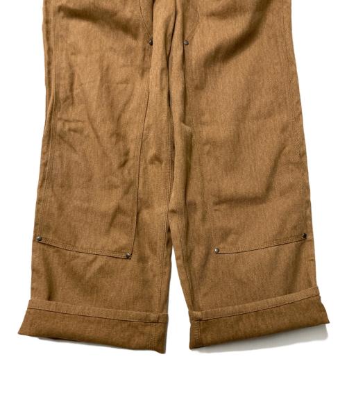 BRAIN DEAD（ブレインデッド）BRAIN DEAD (ブレインデッド) ブル デニム ダブルニー ユーティリティ パンツ ブラウン サイズ:W30の古着・服飾アイテム