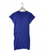 me ISSEY MIYAKEミーイッセイ ミヤケ）の古着「ノースリーブワンピース」｜パープル