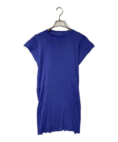 me ISSEY MIYAKE（ミーイッセイ ミヤケ）me ISSEY MIYAKE (ミーイッセイ ミヤケ) ノースリーブワンピース パープル サイズ:表記無しの古着・服飾アイテム