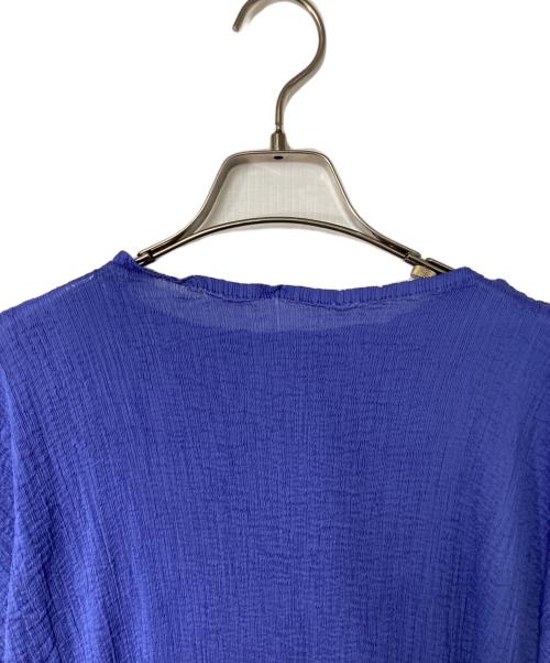 me ISSEY MIYAKE（ミーイッセイ ミヤケ）me ISSEY MIYAKE (ミーイッセイ ミヤケ) ノースリーブワンピース パープル サイズ:表記無しの古着・服飾アイテム