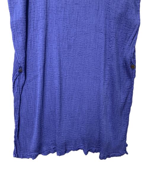 me ISSEY MIYAKE（ミーイッセイ ミヤケ）me ISSEY MIYAKE (ミーイッセイ ミヤケ) ノースリーブワンピース パープル サイズ:表記無しの古着・服飾アイテム