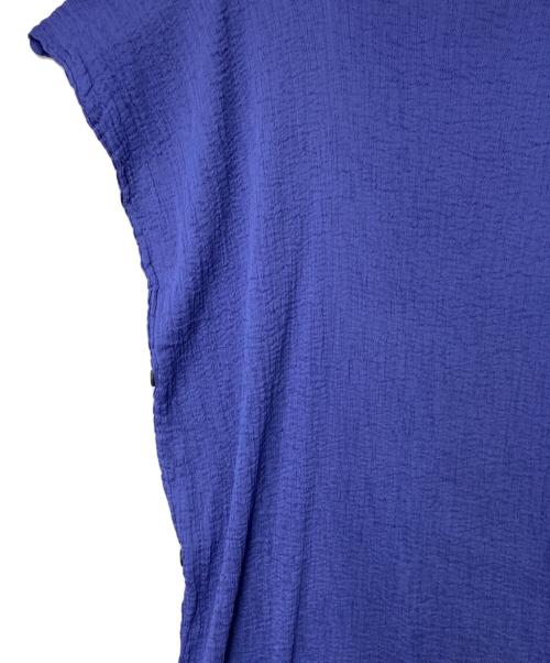me ISSEY MIYAKE（ミーイッセイ ミヤケ）me ISSEY MIYAKE (ミーイッセイ ミヤケ) ノースリーブワンピース パープル サイズ:表記無しの古着・服飾アイテム