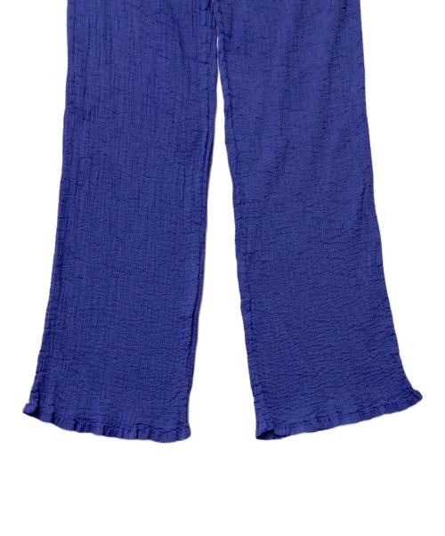 me ISSEY MIYAKE（ミーイッセイ ミヤケ）me ISSEY MIYAKE (ミーイッセイ ミヤケ) プリーツパンツ パープル サイズ:表記無しの古着・服飾アイテム