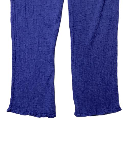 me ISSEY MIYAKE（ミーイッセイ ミヤケ）me ISSEY MIYAKE (ミーイッセイ ミヤケ) プリーツパンツ パープル サイズ:表記無しの古着・服飾アイテム