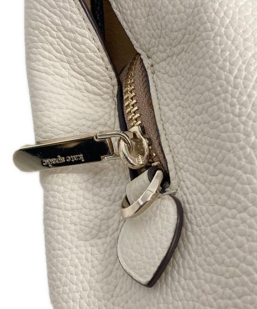 Kate Spade（ケイトスペード）Kate Spade (ケイトスペード) ノット ミディアム クロスボディ トート ピンク×アイボリーの古着・服飾アイテム