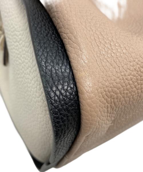 Kate Spade（ケイトスペード）Kate Spade (ケイトスペード) ノット ミディアム クロスボディ トート ピンク×アイボリーの古着・服飾アイテム