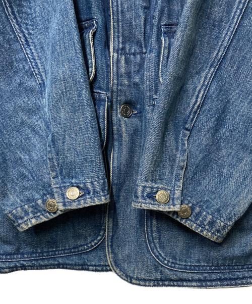 POLO RALPH LAUREN（ポロ・ラルフローレン）POLO RALPH LAUREN (ポロ・ラルフローレン) ハンティングデニムジャケット インディゴ サイズ:Lの古着・服飾アイテム