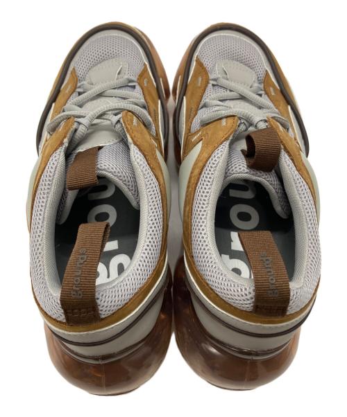 grounds（グラウンズ）grounds (グラウンズ) MOOPIE JAWS グレー×ブラウン サイズ:EU42/US9/UK8/CM27の古着・服飾アイテム