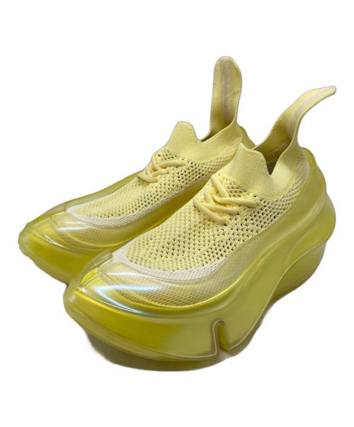 grounds（グラウンズ）grounds (グラウンズ) ORCA イエロー サイズ:EU39/US8/UK5.5/CM25の古着・服飾アイテム