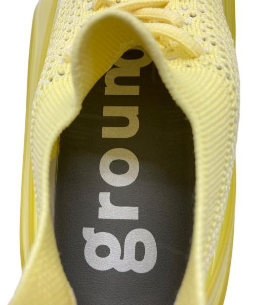 grounds（グラウンズ）grounds (グラウンズ) ORCA イエロー サイズ:EU39/US8/UK5.5/CM25の古着・服飾アイテム