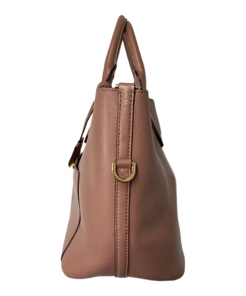 MICHAEL KORS（マイケル・コース）MICHAEL KORS (マイケル・コース) 2WAYショルダーバッグ ピンクの古着・服飾アイテム