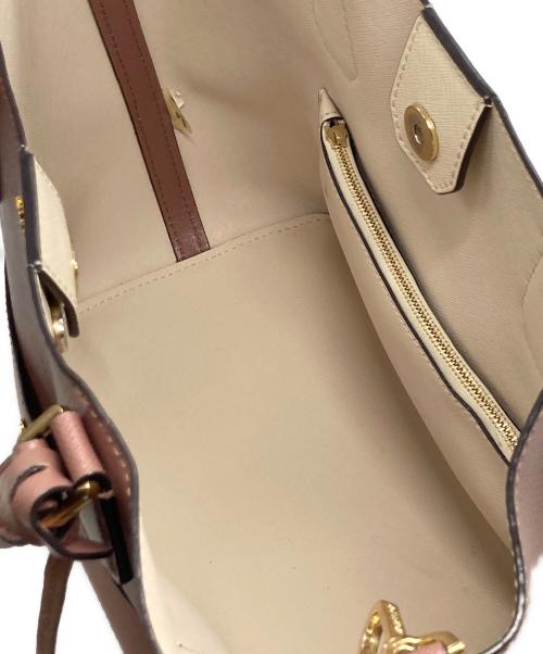 MICHAEL KORS（マイケル・コース）MICHAEL KORS (マイケル・コース) 2WAYショルダーバッグ ピンクの古着・服飾アイテム