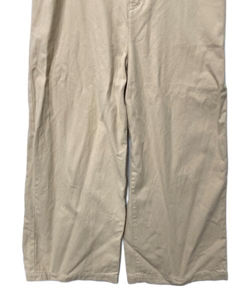 Spick and Span（スピック＆スパン）Spick and Span (スピック＆スパン) サスペンダー付きワーカーパンツ ベージュ サイズ:38の古着・服飾アイテム