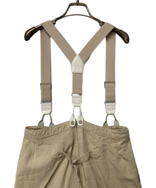 Spick and Span（スピック＆スパン）Spick and Span (スピック＆スパン) サスペンダー付きワーカーパンツ ベージュ サイズ:38の古着・服飾アイテム