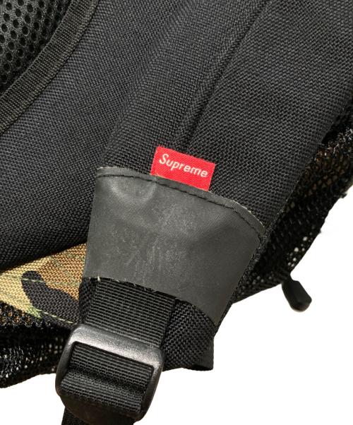SUPREME（シュプリーム）Supreme (シュプリーム) カモ柄バックパック カーキ×ブラウンの古着・服飾アイテム