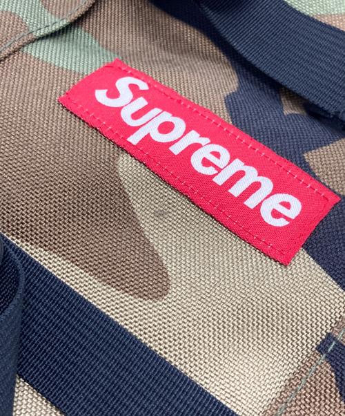SUPREME（シュプリーム）Supreme (シュプリーム) カモ柄バックパック カーキ×ブラウンの古着・服飾アイテム