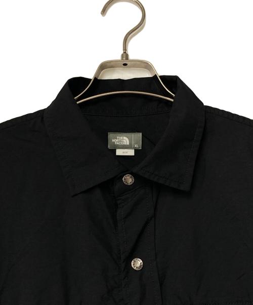THE NORTH FACE（ザ ノース フェイス）THE NORTH FACE (ザ ノース フェイス) S/S Nuptse Shirt ショートスリーブヌプシシャツ ブラック サイズ:XLの古着・服飾アイテム
