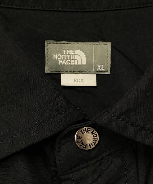 THE NORTH FACE（ザ ノース フェイス）THE NORTH FACE (ザ ノース フェイス) S/S Nuptse Shirt ショートスリーブヌプシシャツ ブラック サイズ:XLの古着・服飾アイテム