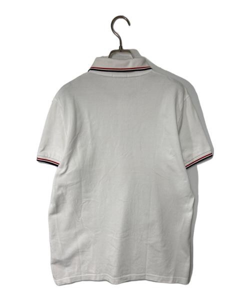 MONCLER（モンクレール）MONCLER (モンクレール) MAGLIA POLO MANICA CORTA ホワイト サイズ:Ｍの古着・服飾アイテム
