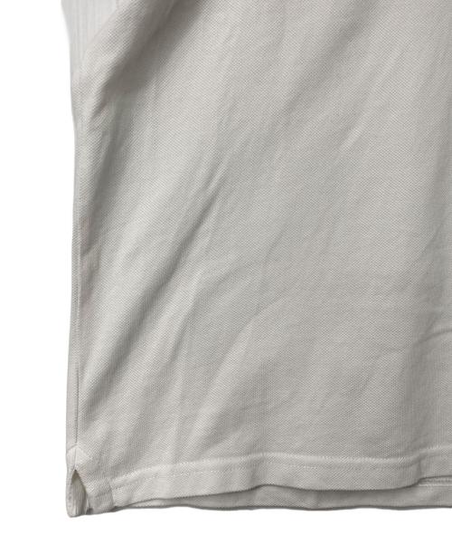 MONCLER（モンクレール）MONCLER (モンクレール) MAGLIA POLO MANICA CORTA ホワイト サイズ:Ｍの古着・服飾アイテム