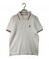 MONCLER（モンクレール）の古着「MAGLIA POLO MANICA CORTA」｜ホワイト