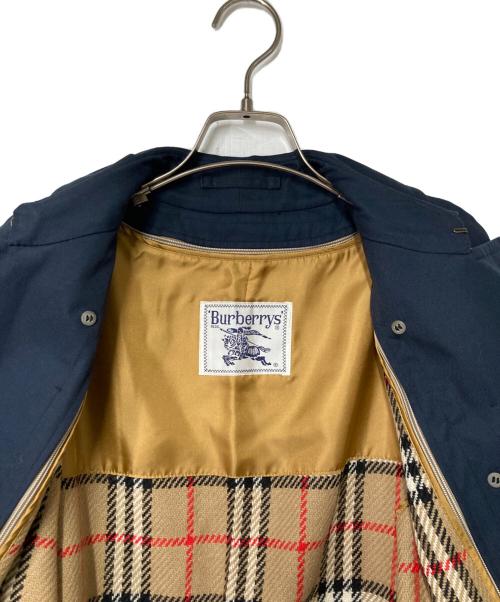 Burberry's（バーバリー）Burberry's (バーバリーズ) 90's 白タグ ノヴァチェックライナー付トレンチコート ネイビー サイズ:11AB3の古着・服飾アイテム