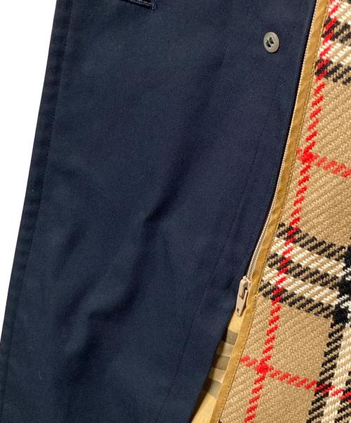 Burberry's（バーバリー）Burberry's (バーバリーズ) 90's 白タグ ノヴァチェックライナー付トレンチコート ネイビー サイズ:11AB3の古着・服飾アイテム