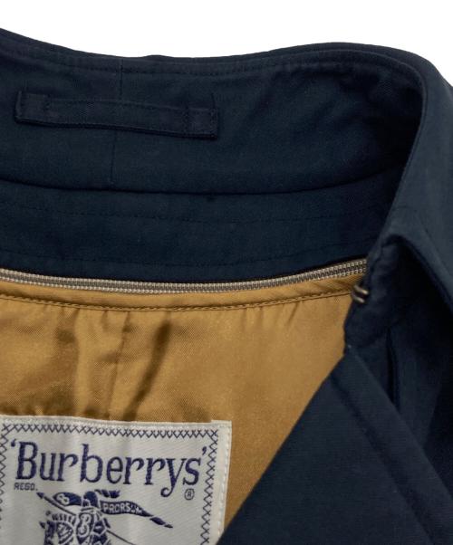 Burberry's（バーバリー）Burberry's (バーバリーズ) 90's 白タグ ノヴァチェックライナー付トレンチコート ネイビー サイズ:11AB3の古着・服飾アイテム