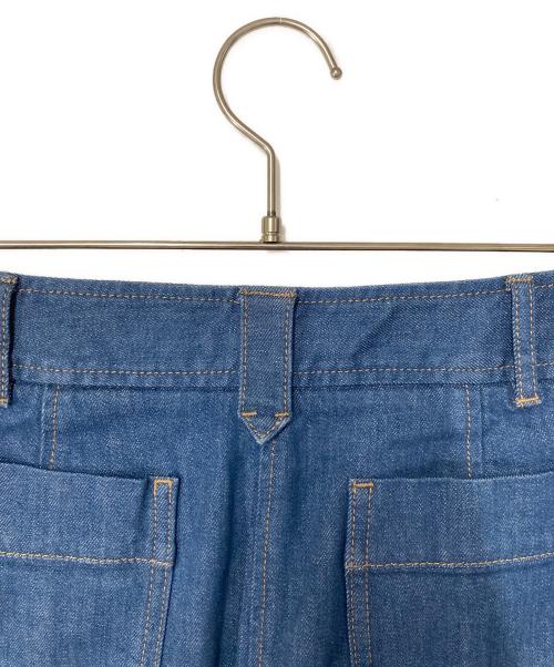 BURBERRY BLUE LABEL（バーバリー ブルー レーベル）BURBERRY BLUE LABEL (バーバリー ブルー レーベル) デニムミニスカート インディゴ サイズ:36の古着・服飾アイテム