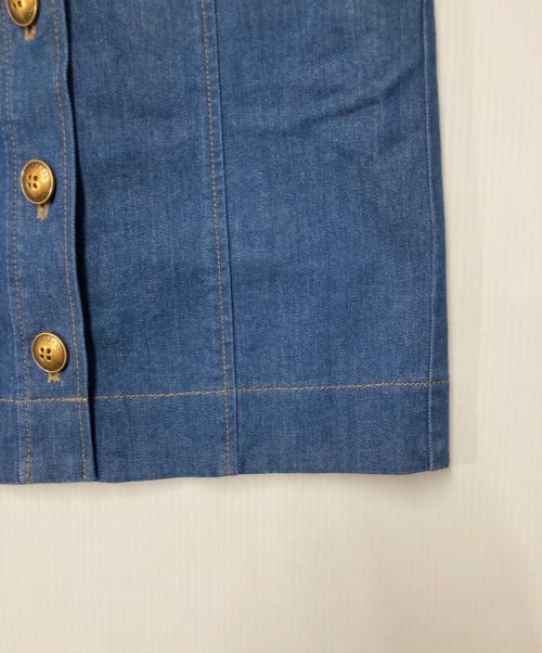 BURBERRY BLUE LABEL（バーバリー ブルー レーベル）BURBERRY BLUE LABEL (バーバリー ブルー レーベル) デニムミニスカート インディゴ サイズ:36の古着・服飾アイテム