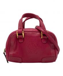 LOEWE（ロエベ）の古着「マイクロミニ アマソナ ショルダーバッグ」｜ピンク