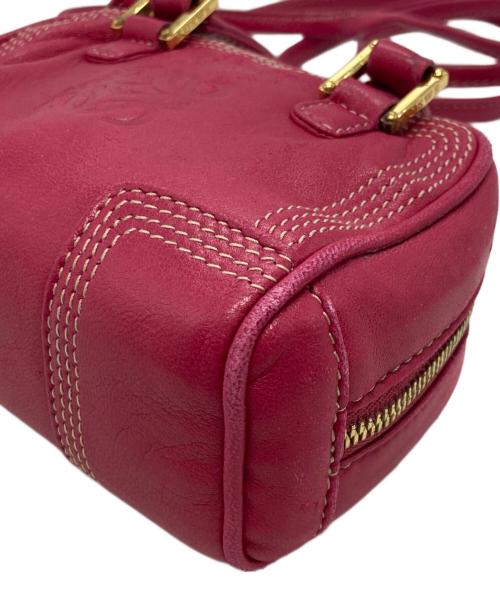 LOEWE（ロエベ）LOEWE (ロエベ) マイクロミニ アマソナ ショルダーバッグ ピンクの古着・服飾アイテム