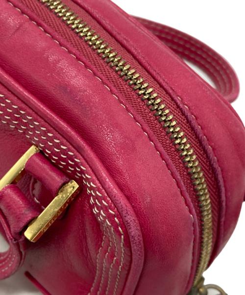 LOEWE（ロエベ）LOEWE (ロエベ) マイクロミニ アマソナ ショルダーバッグ ピンクの古着・服飾アイテム