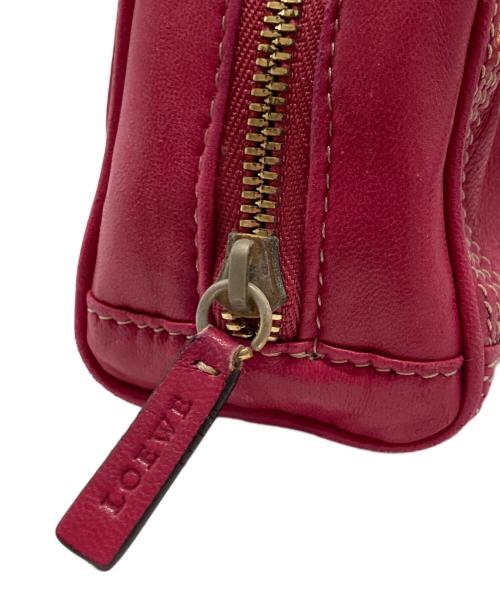 LOEWE（ロエベ）LOEWE (ロエベ) マイクロミニ アマソナ ショルダーバッグ ピンクの古着・服飾アイテム