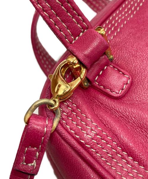 LOEWE（ロエベ）LOEWE (ロエベ) マイクロミニ アマソナ ショルダーバッグ ピンクの古着・服飾アイテム