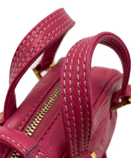 LOEWE（ロエベ）LOEWE (ロエベ) マイクロミニ アマソナ ショルダーバッグ ピンクの古着・服飾アイテム